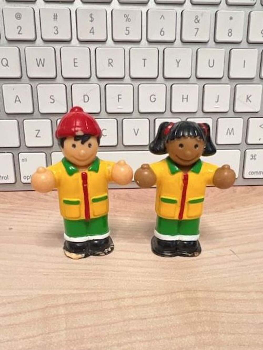 Fisher-Price Little People Recycling Figures Lot of 2